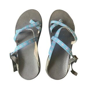 Chacos - Slide-On Sandal (Blue Pattern)